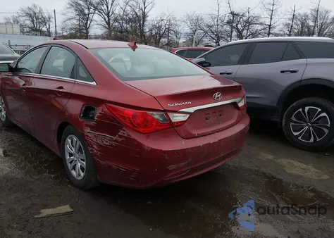 2012 Hyundai Sonata Gls z USA, uszkodzony, nr VIN 5NPEB4AC2CH324624